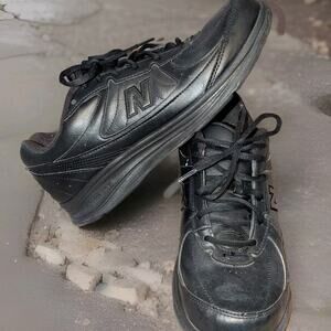 New Balance Shoes Mens 9.5 Black 577 Sneakers Work Walking Jogging Comfort